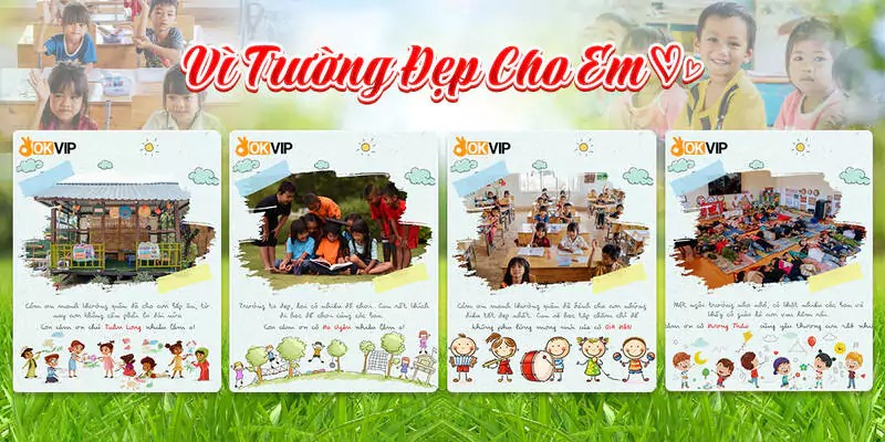 Chương trình "Ươm mầm ước mơ" sửa sang những điểm trường xuống cấp 